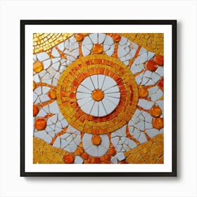 Mosaic Art 2 Art Print