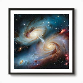 Spiral Galaxy Art Print