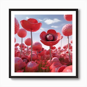 Poppy Field Art Print