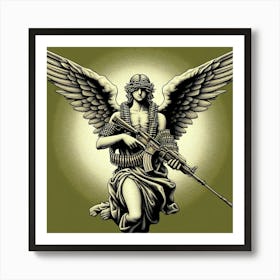 Angel Of War Art Print