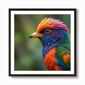 Colorful Bird 2 Art Print