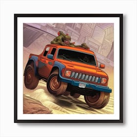 Teenage Mutant Ninja Turtles Art Print