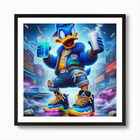 Donald Duck 1 Art Print