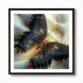 Butterfly Hd Wallpaper 1 Art Print