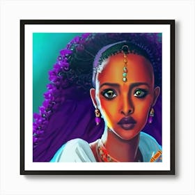 Ethiopian Beauty Art Print