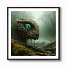 Frog Monster Art Print