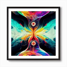 Symmetric Psychology Art Print