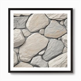 Stone Wall 31 Art Print