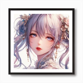 Anime Girl (59) Art Print