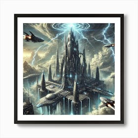 Tempest Citadel Art Print