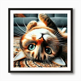 Feline Creative Cat Illustration 82 1 Art Print