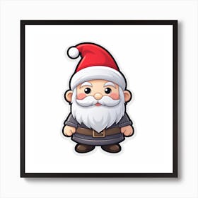 Santa Claus 9 Art Print