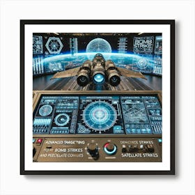 Converted Image Advanced Bomb Targeting System Art Print