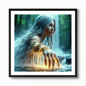 Pulled From The Deep Art Print