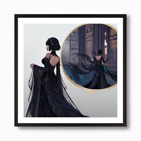 Enchanted Mirror Art Print