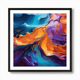 Abstract Painting 30 Art Print