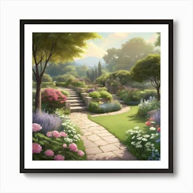 Whispers of the Garden Art Print