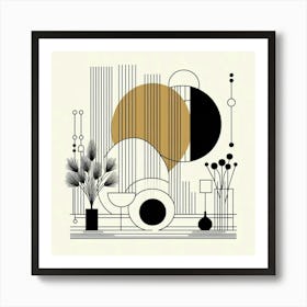 boho modern Decor print Art Print