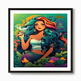 Mermaid Art Print