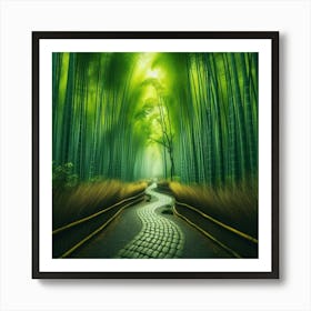 Bamboo Forest 10 Art Print