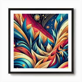 Abstract Abstract Painting 6 Art Print