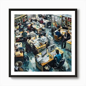 'The Office' 1 Art Print