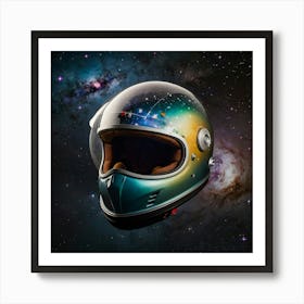 Space Helmet 1 Art Print