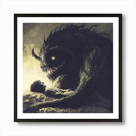 Bipolar Monster Art Print