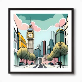 Big Ben In London Art Print