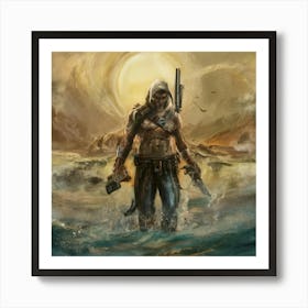 Dead Sea Art Illustration Painting Cinematic Jckyxnw7qjkx9mcfaierkg 3qknjbbvsm6kpiochndmna Art Print