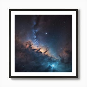 Milky Way 2 Art Print