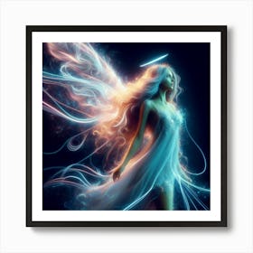 Angel Wings 48 Art Print