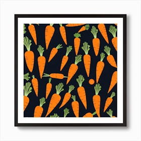 Carrots 39 Art Print