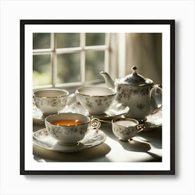 Tea Art 68 Art Print