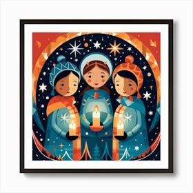 Nativity Scene 13 Art Print