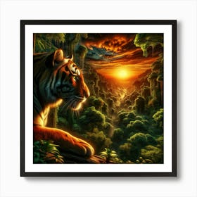 Looking At His Domain Art Print