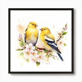 American Goldfinch Mother's Day 5 Art Print