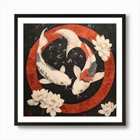 Koi Fish 9 Art Print