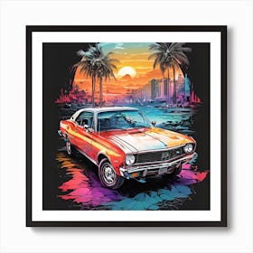 Chevrolet Camaro Art Print