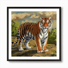 Tiger Art Print