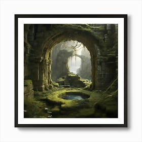 Mossy Cave Affiche