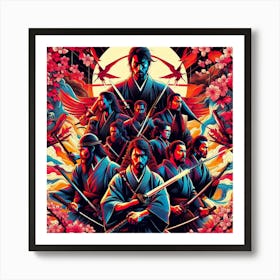 Samurai Warriors 3 Art Print