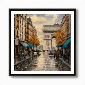 Urban Realism – Gustave Caillebotte S Artistic Vision Art Print