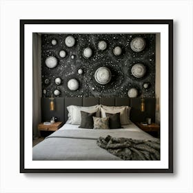 Planets Wall Mural Art Print