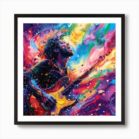 Electric Guitar Art Print