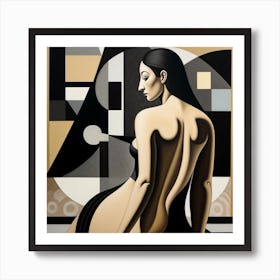 Nude Woman 2 Art Print