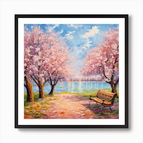 Cherry Blossoms 10 Art Print