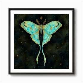 Luna Moth Poster