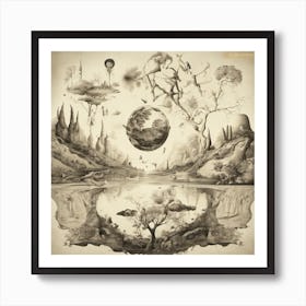 Forest In The Sky Art Print