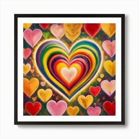 Heart Of Love Art Print